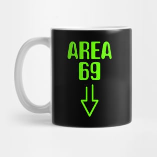 Area 69 ufo Mug